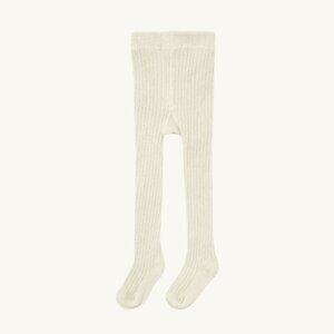 NWT - Quincy Mae Cream Ribbed Thights